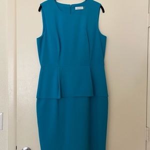 Calvin Klein Peplum Dress